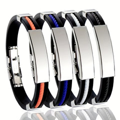 Boys Bangle Bracelet for Outdoor Traveling Holiday Gift