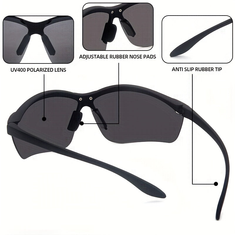 Men's Polarized UV Protection Sunglasses for Summer Sports