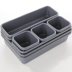 8pcs Drawer Organiser Plastic Storage Trays for Kitchen