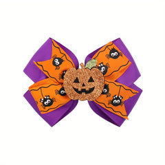 Halloween Hair Clips Pumpkin Witch Hat Hairpin for Kids