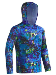 Men's UPF 50 Sun Protection Hoodie Long Sleeve Quick Dry Tops