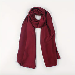 Satin Hijab Shirt with Tie for Spring & Summer