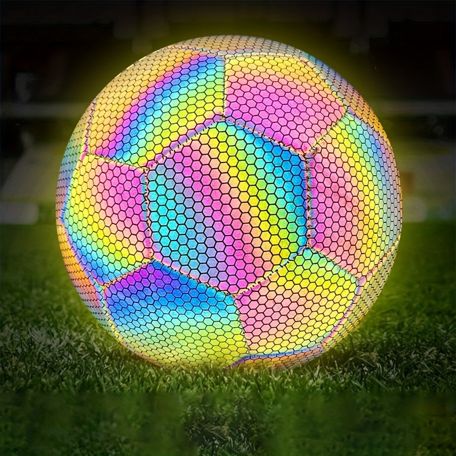 Luminous Reflective Football Night Game Durable Seamless Waterproof