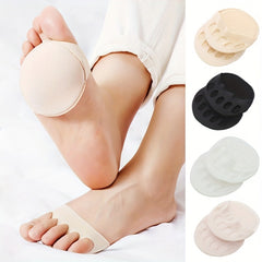 Non-slip High Heel Forefoot Pad Socks - Thin Summer Cut Invisible Socks