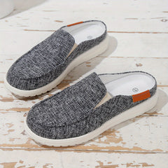 Men's Slip On Canvas Casual Shoes for Outdoor Walking