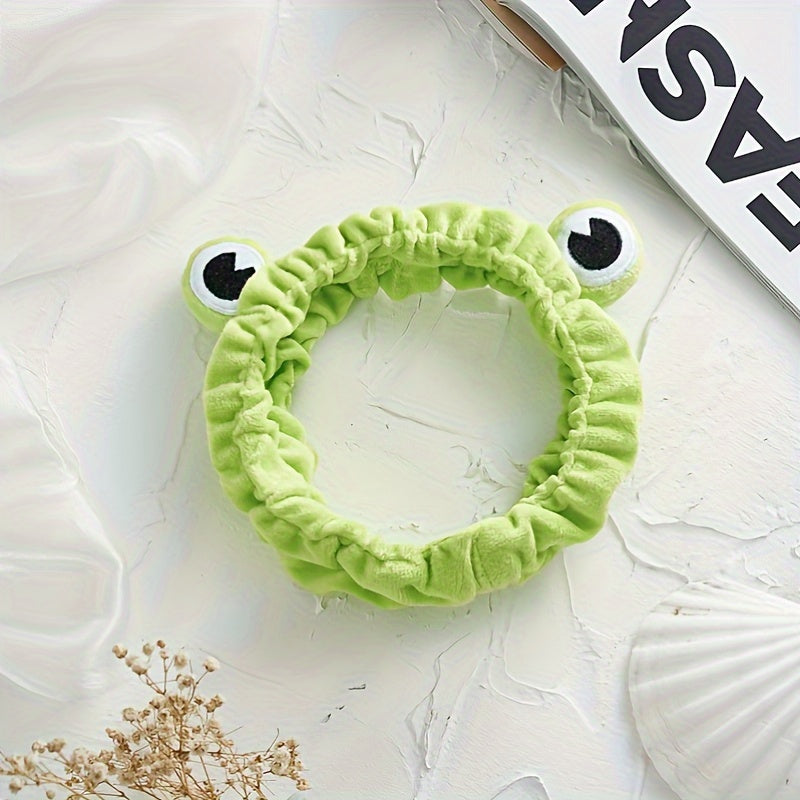 Cute Frog Cartoon Headband for Girls