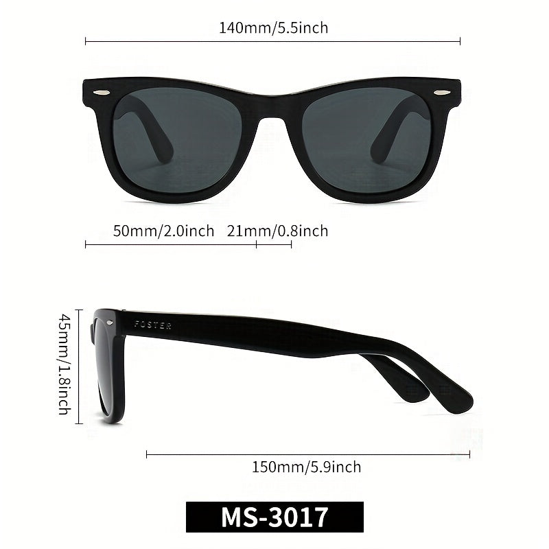 Men's UV Protection Sports Sunglasses with Box & Cloth
