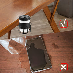Large Desk Cup Holder Anti Spill Metal Office & PC Gaming Accessories