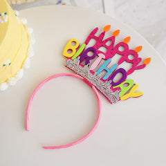 Happy Birthday Headband Photo Hair Accessories