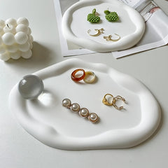 Cloud Tray Silicone Mold for DIY Cement Jewelry Storage Resin Mold