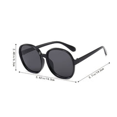 Oversized Frame Sunglasses UV Protection Women Sunshade Eyewear