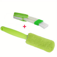2pc Duster Brush Cleaner Car Cleaning Vent Detailing Dust Microfiber Brush