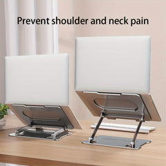 Metal Folding Laptop Stand for Home and School Use