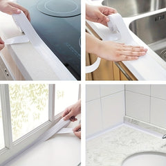 2m Self Adhesive PVC Sealing Tape for Kitchen & Bathroom