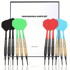 CyeeLife Soft Darts Set 12 Darts Pack Electronic Dartboard 18g