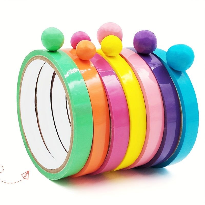 Rainbow Ball Tape Crafts Kit for Kids - DIY Decompression Toys