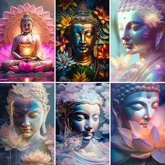 Religious Buddha Diamond Painting Kit