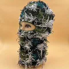 Unisex Balaclava Camo Full Face Hood Mask Outdoor Activities