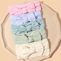 Baby Headbands Bowknot Hairbands Elastics Hair Accessories For Baby Girls