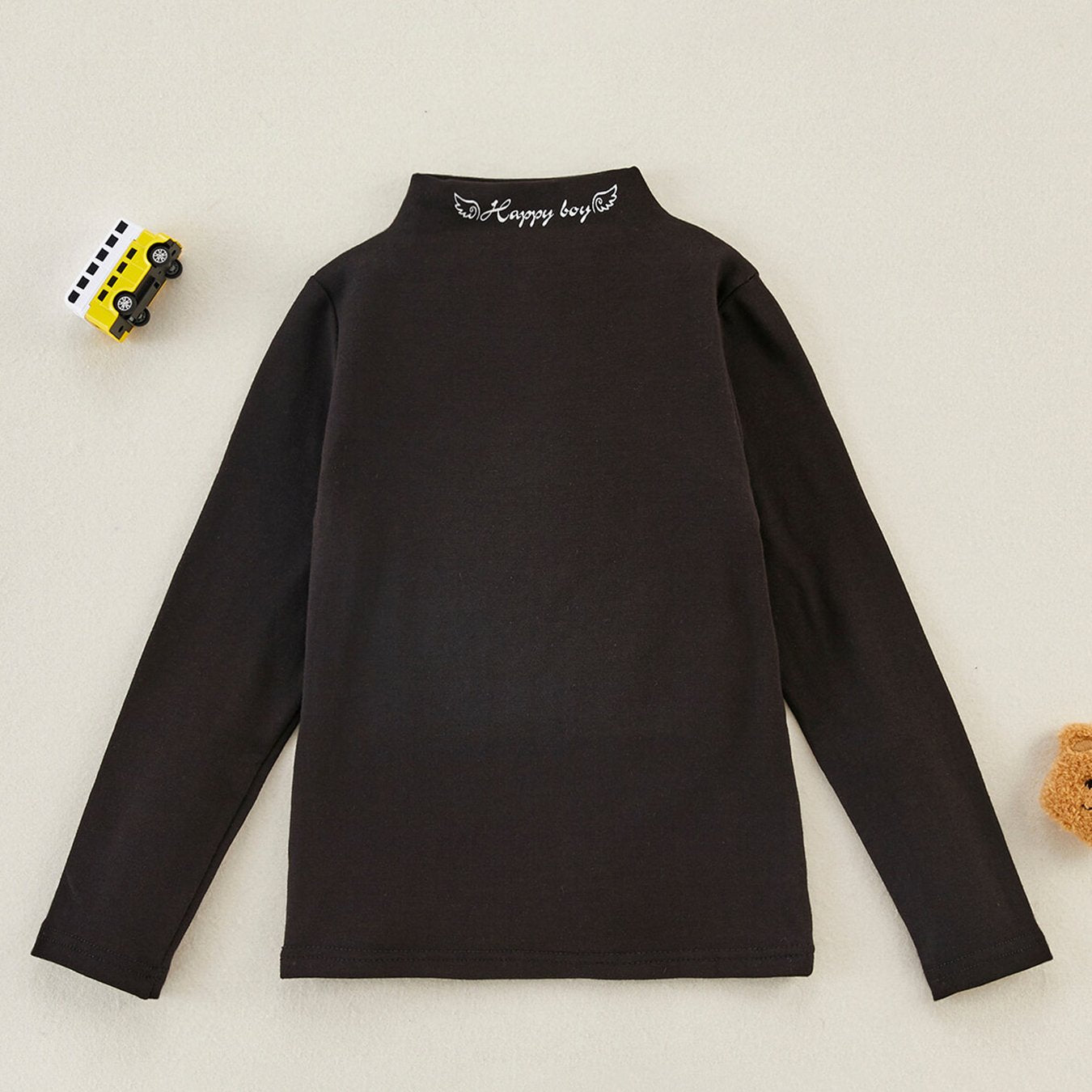 Letter Pattern Long Sleeve T shirt for Toddler Boy