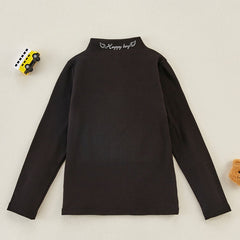 Letter Pattern Long Sleeve T shirt for Toddler Boy