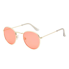Metal Frame Round Glasses