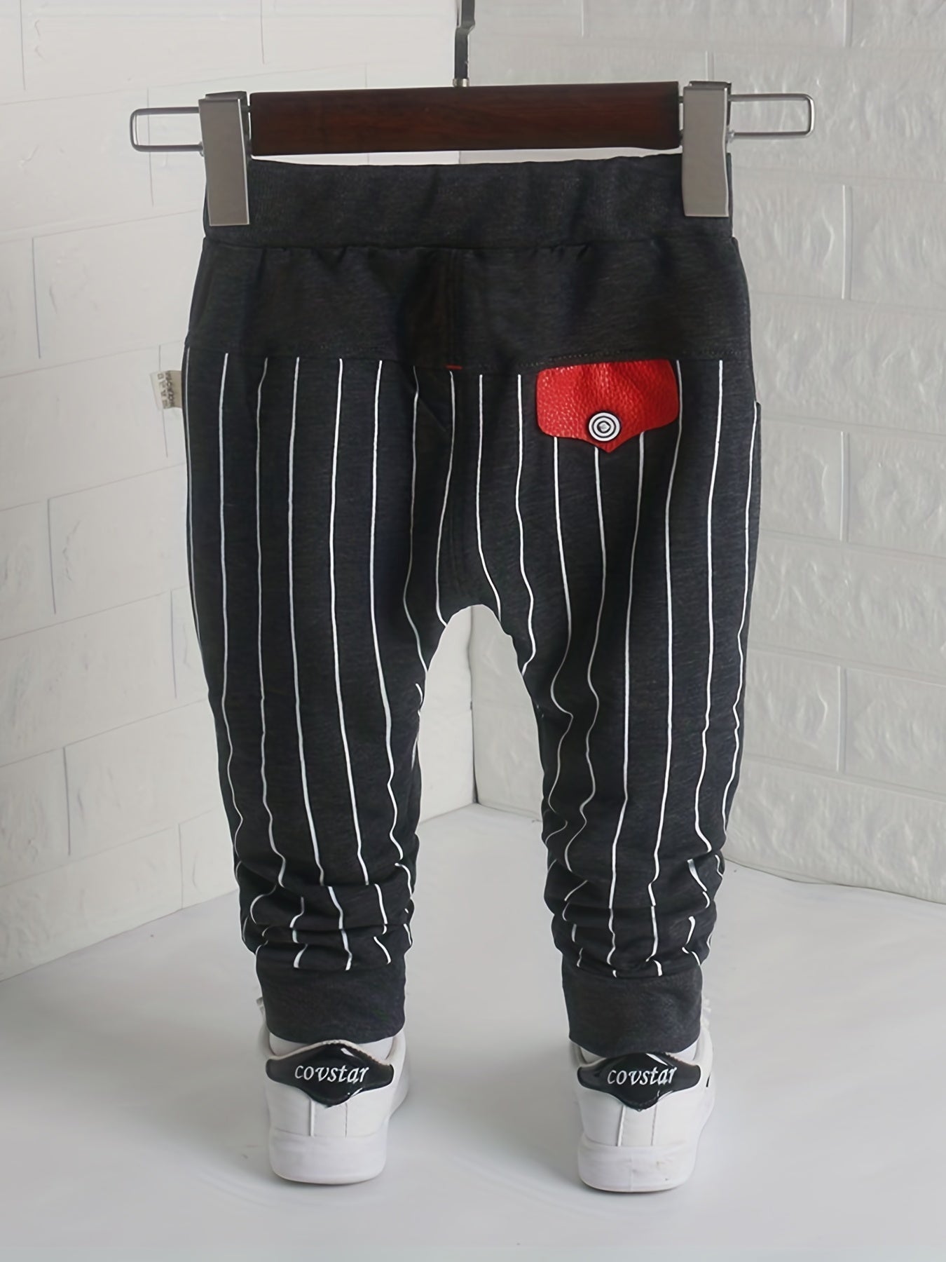 Baby Boy Girl Striped Footed Trousers