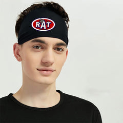 Rat Rod Series Sports Headband for Men Reusable & Washable with RAT