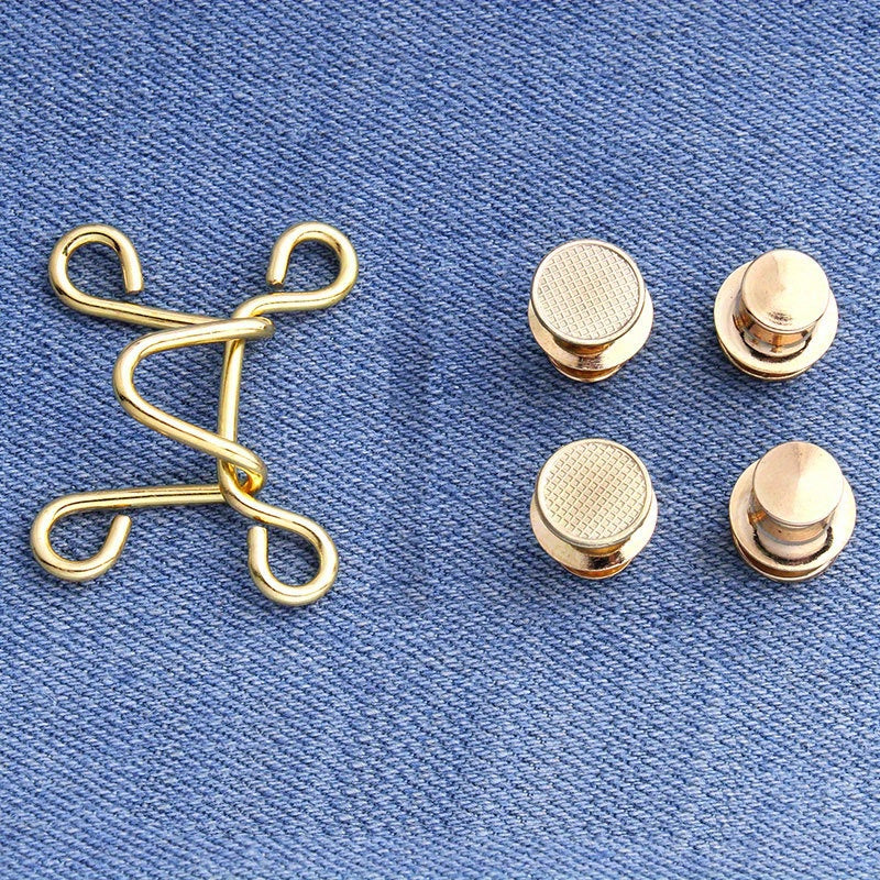 Detachable Buttons For Jeans Waist Adjustment Buckle Waist Tightener
