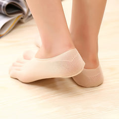 Women's No Show Toe Socks Low Cut Ankle Liner Socks
