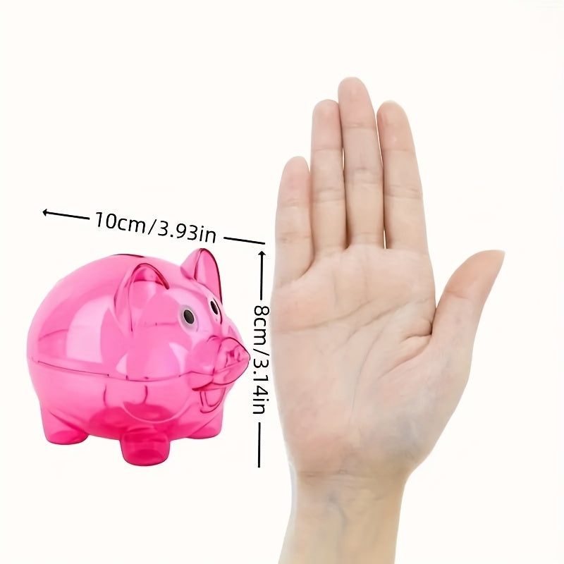 PVC Piggy Bank Money Saving Jar Cartoon Ideal Birthday Gift