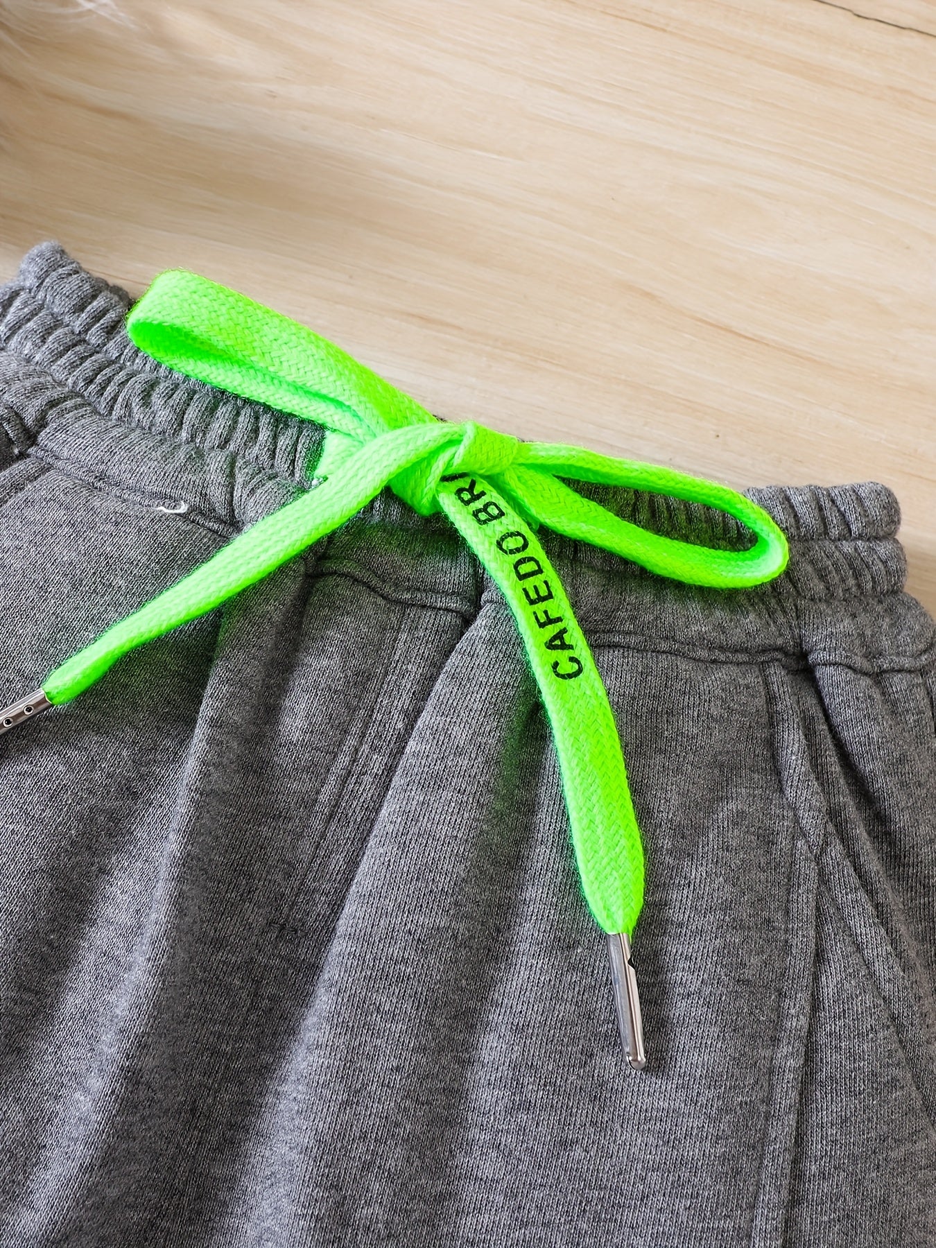 Bear Print Boys Casual Sweatpants Active Jogger Sports Pants