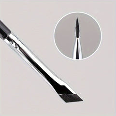 2pcs Eyeliner Brush Ultra Thin Flat Eyebrow Brush