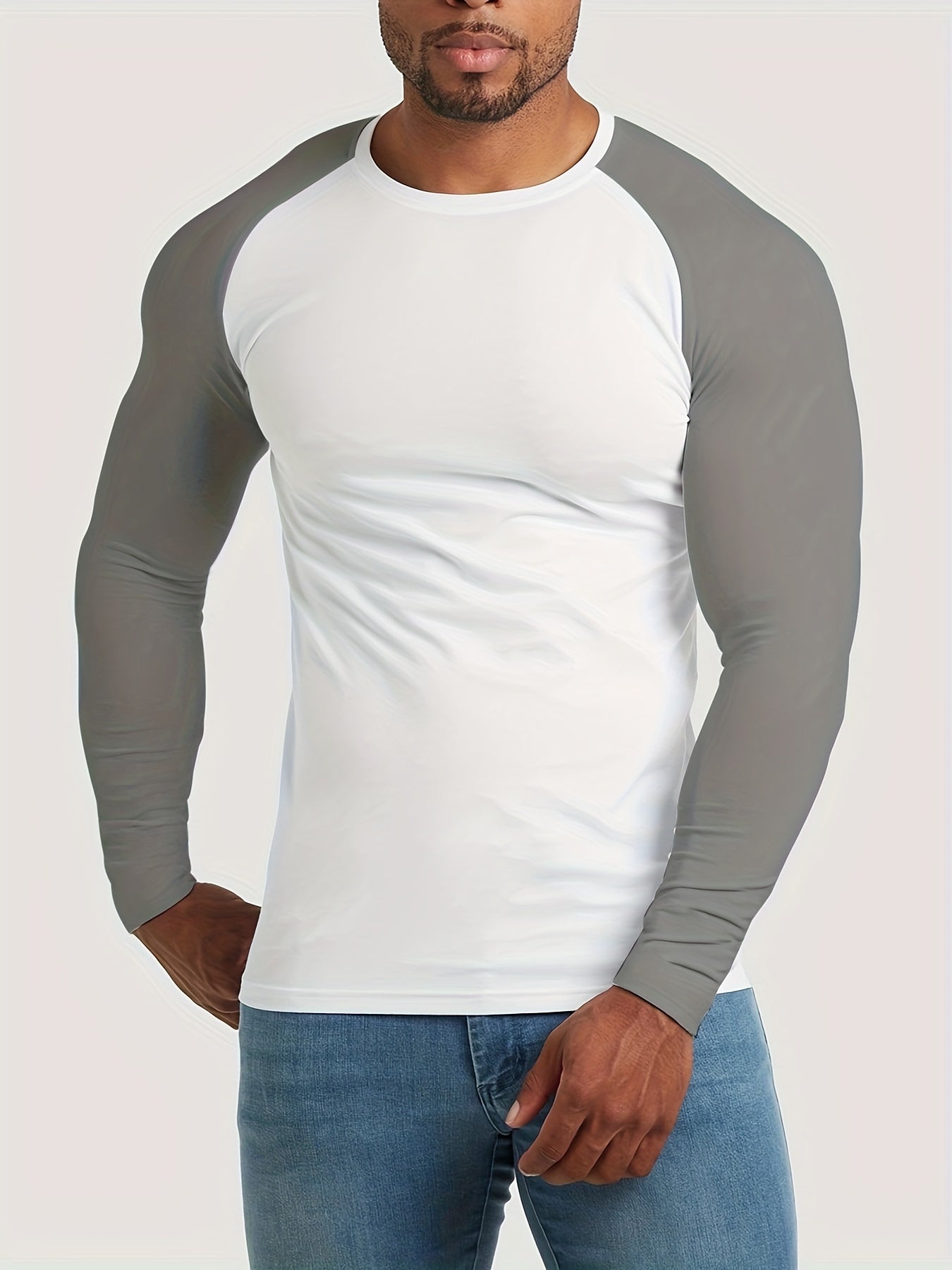 Men's Compression Workout Shirt High Stretch Base Layer