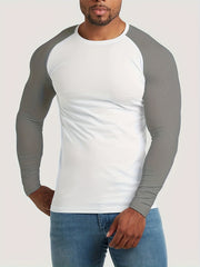 Men's Compression Workout Shirt High Stretch Base Layer