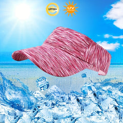 Mixed Sports Visor Hat Lightweight UV Protection Summer Sun Hat Unisex