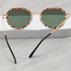 Men's Retro Round Frame Sunglasses for Outdoor Activities