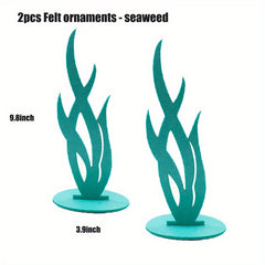 Under the Sea Mermaid Theme Party Decorations DIY Coral Table Ornaments