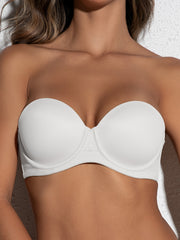 Strapless Bandeau Bra Comfy & Push Up Everyday Bra Women's Lingerie