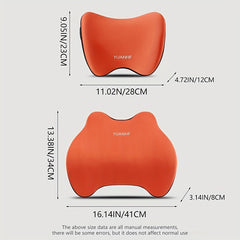 Memory Foam Car Neck Pillow Waist Cushion for Driving Auto Headrest Pillow