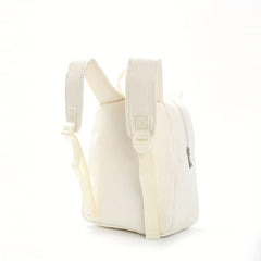 Corduroy Rabbit Ear Footprint Backpack Lightweight Waterproof Schoolbag