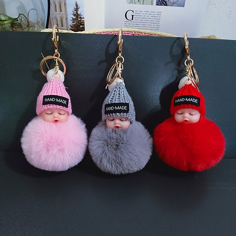 Dream Doll Pendant Plush Keychain Women's Bag Accessory