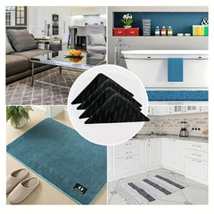 Rug Gripper Double Sided Non Slip Rug Pads Washable Area Rug Pad Carpet Tape
