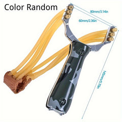 Portable Slingshot with Camo Handle, Outdoor Entertainment