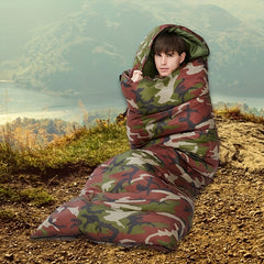 Waterproof Camping Sleeping Bag All Seasons Outdoor Hiking Mountaineering