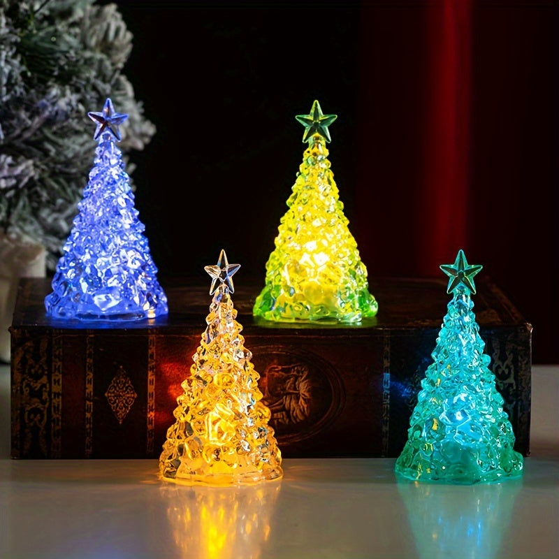 Mini Luminous Christmas Tree Night Light - Holiday Decoration