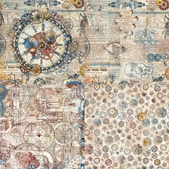 Magical World Theme Paper for DIY Scrapbook 6 Inch Single Sided