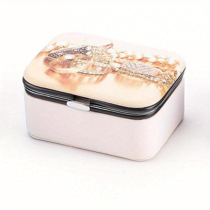 Pattern Storage Box Lightweight Jewelry Box Portable Versatile Travel Bag