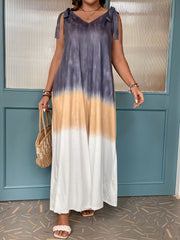 Tie Dye Wide Leg Tank Jumpsuit