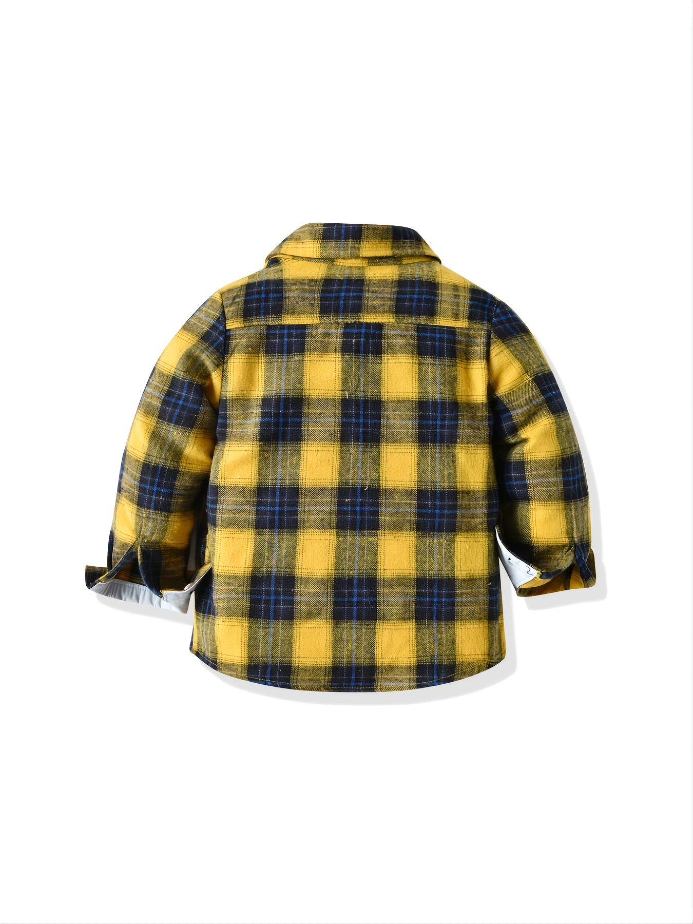 Boys' Colorblock Plaid Shirts